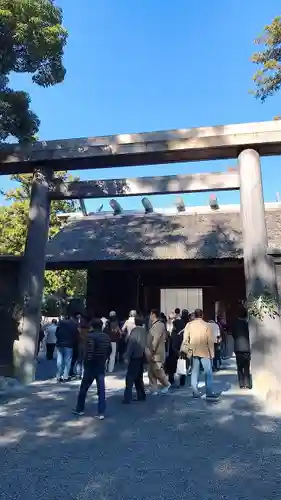 伊勢神宮外宮（豊受大神宮）の鳥居