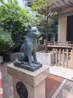 宮益御嶽神社の狛犬