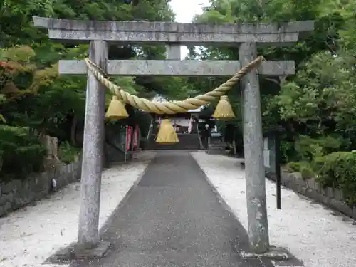 諏訪神社の鳥居