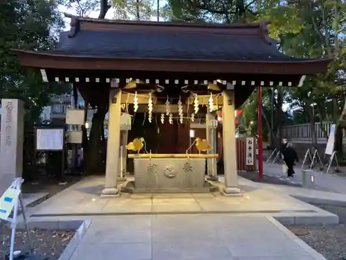 富岡八幡宮の手水舎