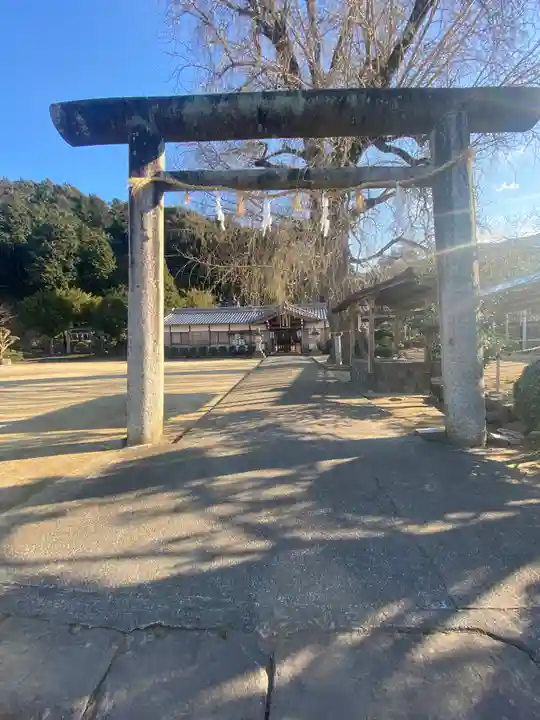 丹生酒殿神社の鳥居