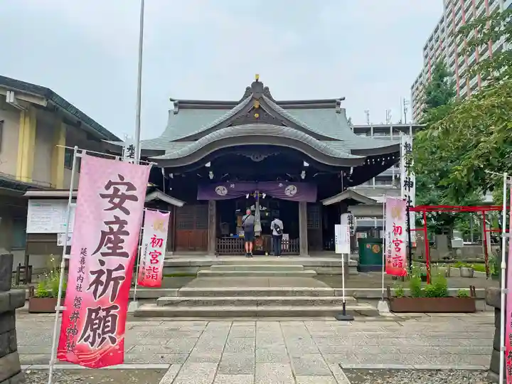 磐井神社の本殿・本堂