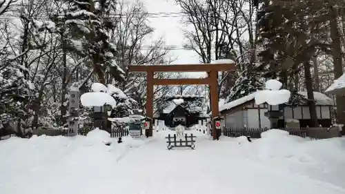 旭川神社の鳥居