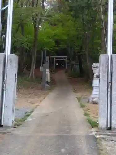 四津山神社の鳥居