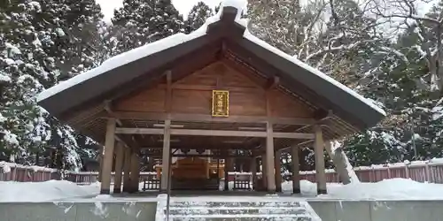 開拓神社の本殿