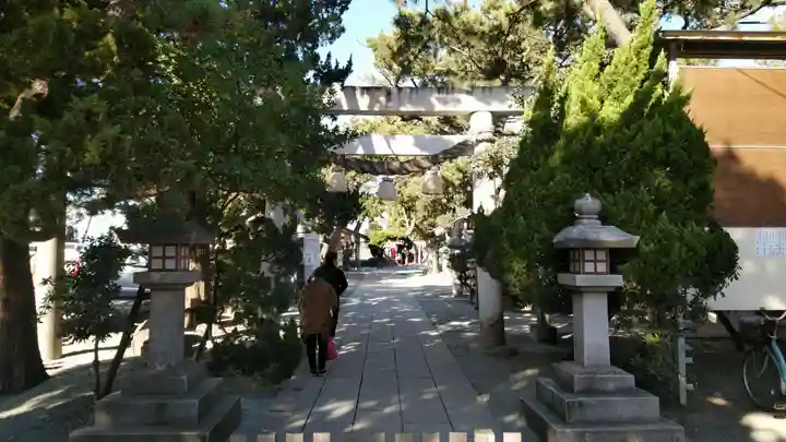 森戸大明神(森戸神社)の鳥居