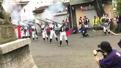 皆中稲荷神社のお祭り