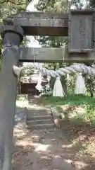 諏訪神社の鳥居