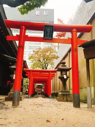 大阪天満宮の鳥居