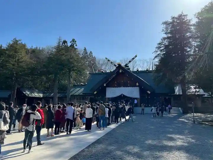 北海道神宮の本殿・本堂