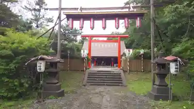 輪西神社の鳥居