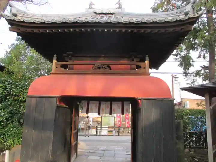 長建寺の山門・神門
