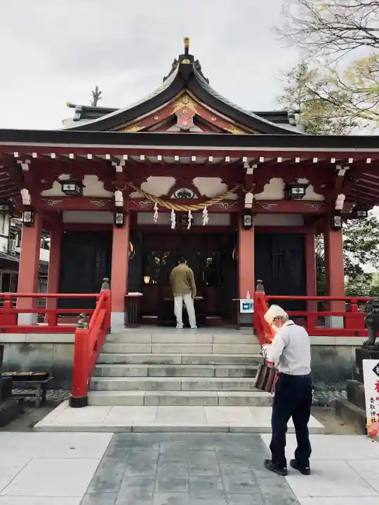越谷香取神社の本殿・本堂