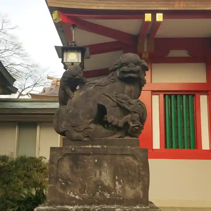 品川神社の狛犬