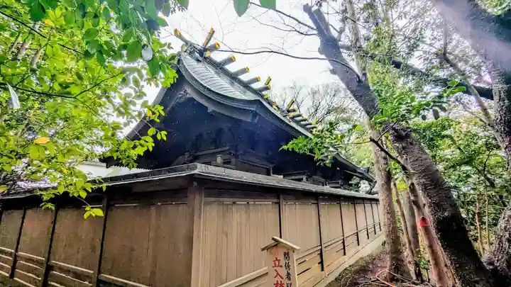 検見川神社の本殿・本堂