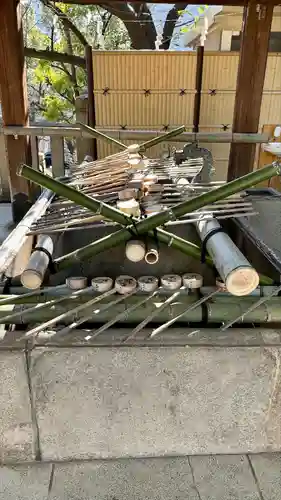 高津宮の手水舎