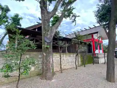 元郷氷川神社の本殿・本堂