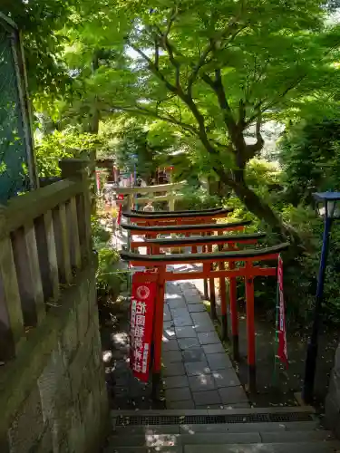 花園稲荷神社の鳥居