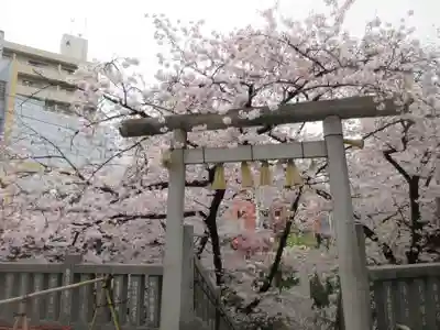 元三島神社の鳥居
