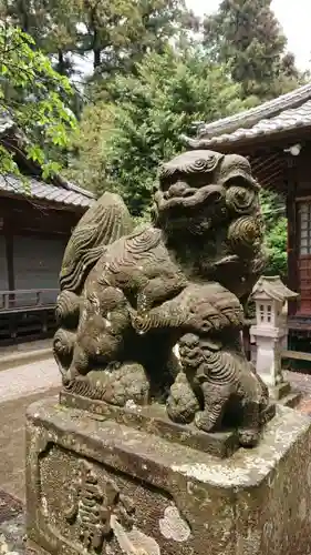 下野 星宮神社の狛犬