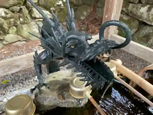 葛川息障明王院の手水舎