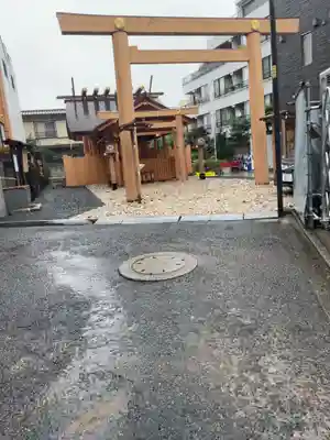 【閉業】小石川大神宮の鳥居