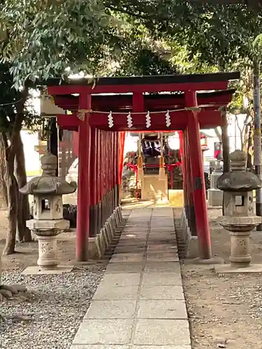 花園神社の鳥居