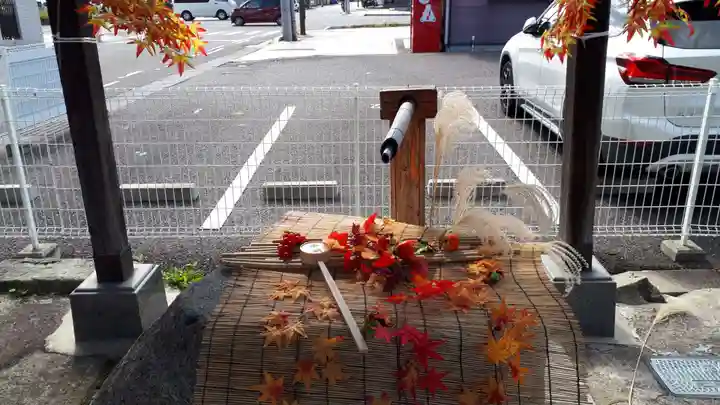 阿邪訶根神社の手水舎