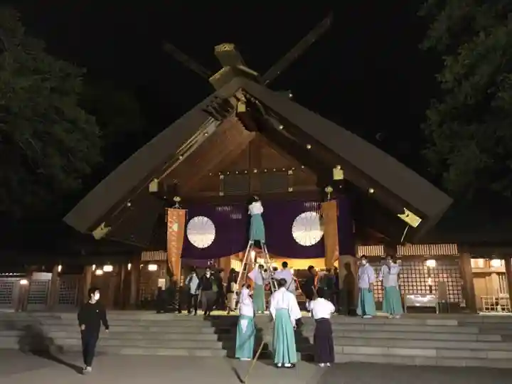 北海道神宮の本殿・本堂