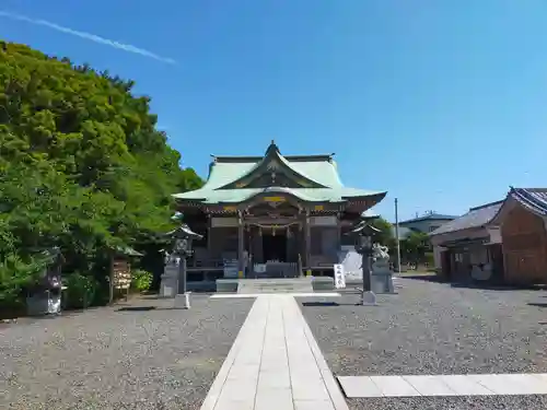 龍口明神社の本殿・本堂