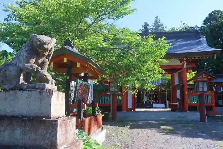 大鏑矢神社の狛犬