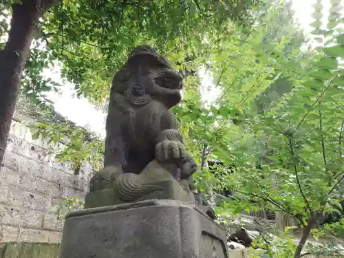 西向天神社の狛犬