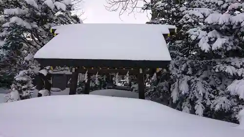 篠路神社の手水