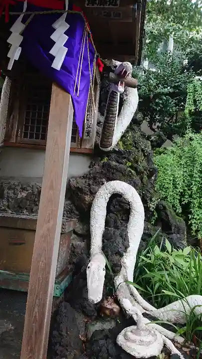 蛇窪神社の狛犬