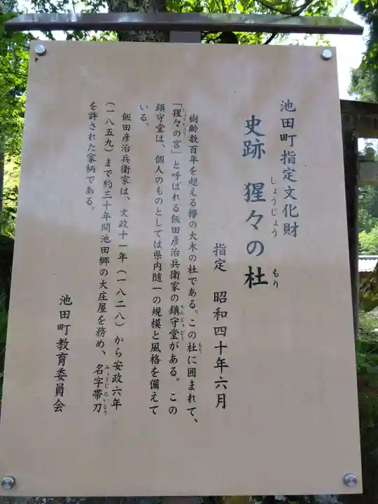 猩々の宮(福井県)