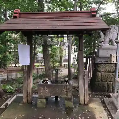 氷川神社の手水舎