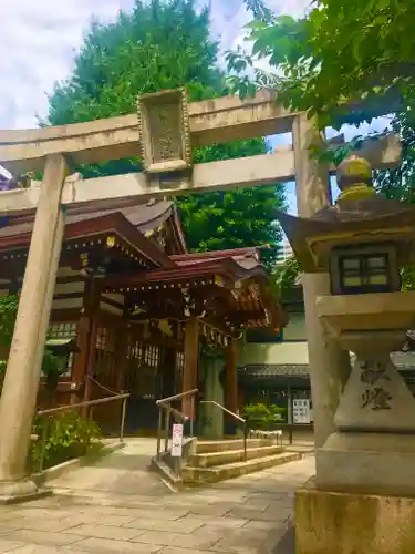 白龍神社の鳥居