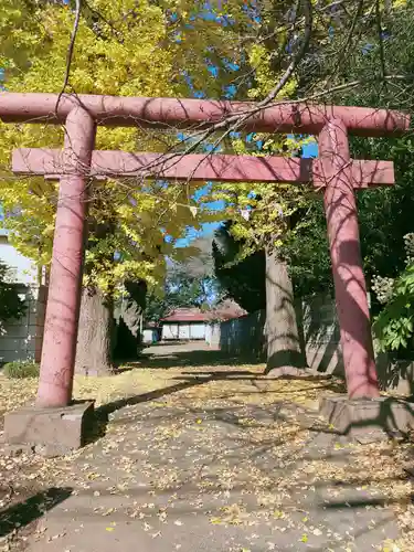 雷水神社の鳥居