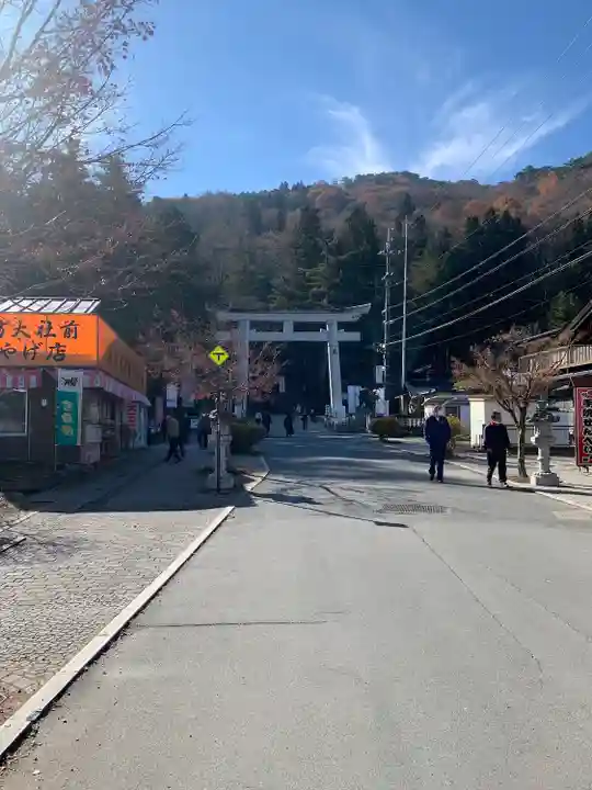 諏訪大社の鳥居