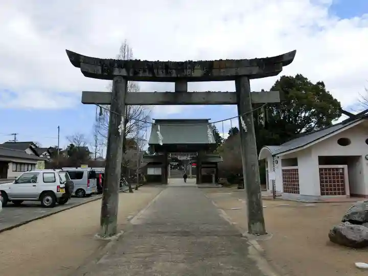 滝宮天満宮の鳥居