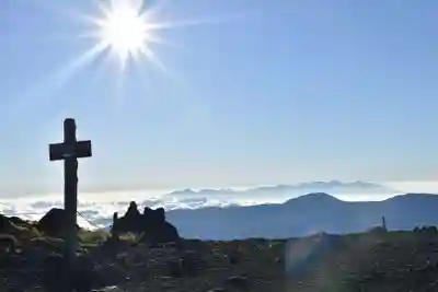 乗鞍本宮の景色