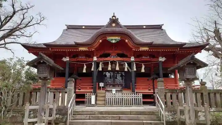 飯香岡八幡宮の本殿・本堂