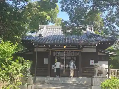 安居神社の本殿・本堂