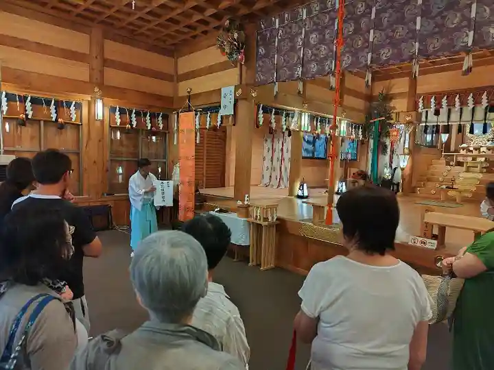 旭川神社の本殿・本堂