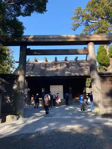 伊勢神宮外宮（豊受大神宮）の鳥居