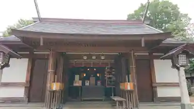 代田八幡神社の本殿・本堂