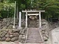 鷲見白山神社の鳥居