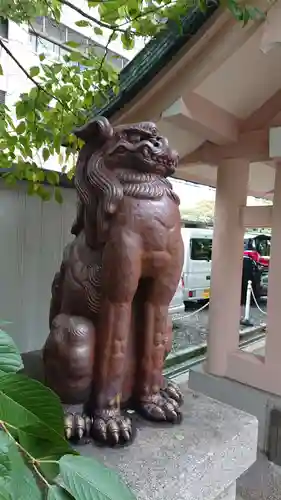 坐摩神社の狛犬