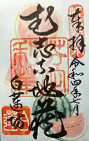 白蓮坊の御朱印