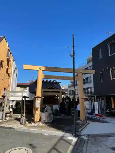 【閉業】小石川大神宮の鳥居